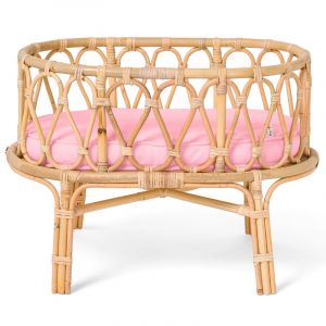 POPPIE TOYS - POPPIE CRIB - LIGHT PINK